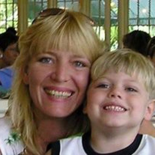 Close-up of Mariana, creative writing teacher